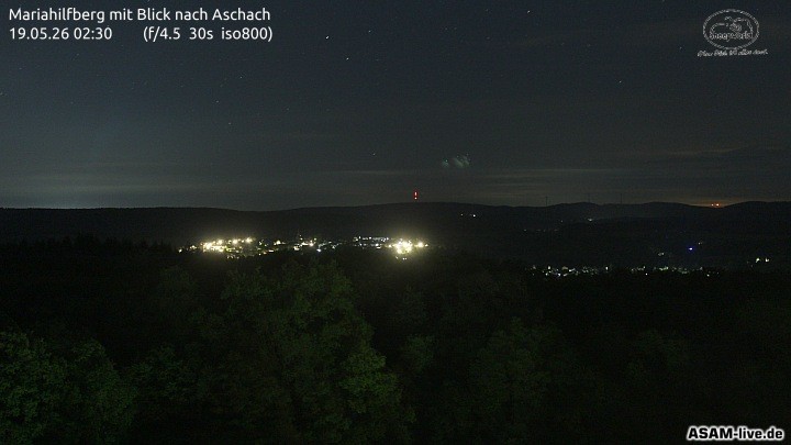 Archiv Foto Webcam Aschach - Mariahilfberg