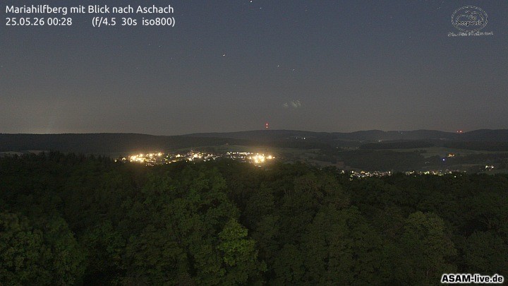 Archived image Webcam Mariahilfberg Mountain Aschach