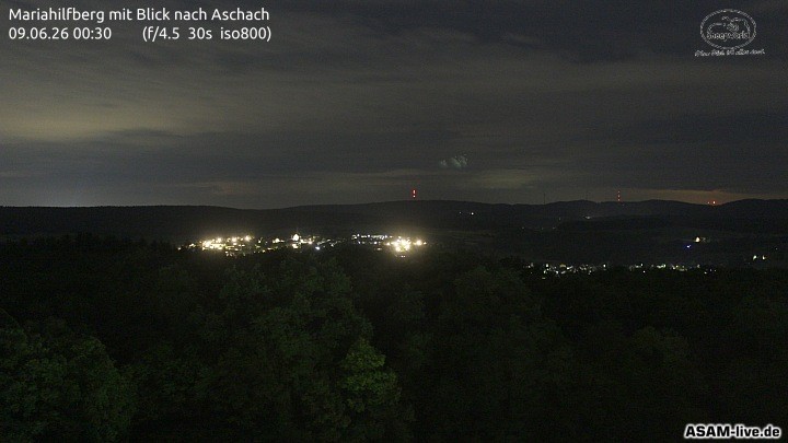 Archiv Foto Webcam Aschach - Mariahilfberg