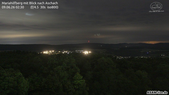 Archiv Foto Webcam Aschach - Mariahilfberg