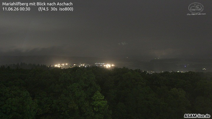 Archiv Foto Webcam Aschach - Mariahilfberg