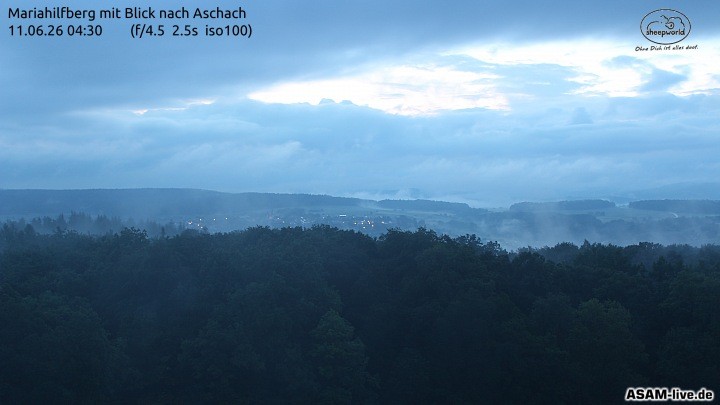 Archiv Foto Webcam Aschach - Mariahilfberg