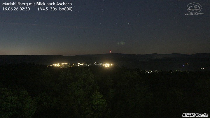 Archiv Foto Webcam Aschach - Mariahilfberg