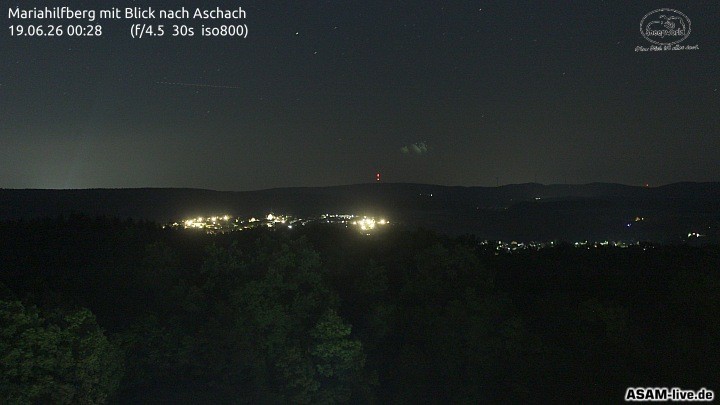Archiv Foto Webcam Aschach - Mariahilfberg