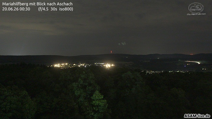 Archiv Foto Webcam Aschach - Mariahilfberg