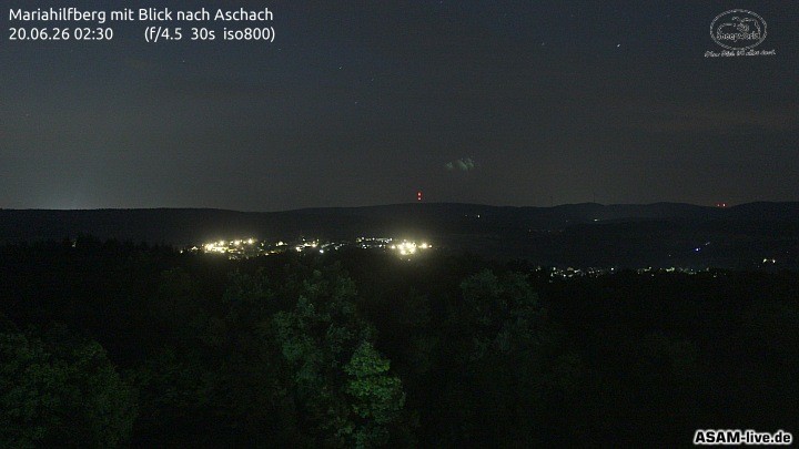 Archiv Foto Webcam Aschach - Mariahilfberg