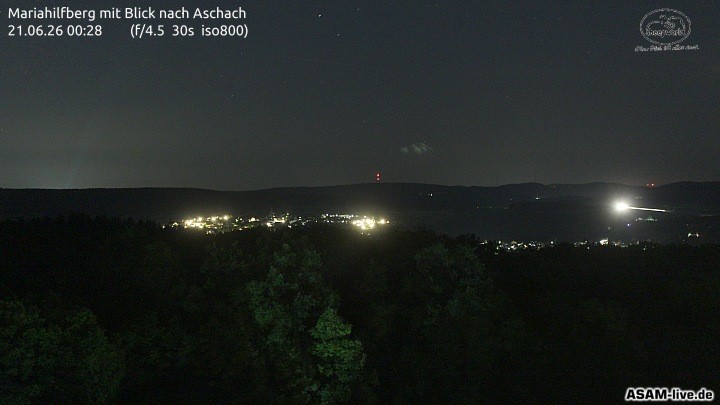 Archiv Foto Webcam Aschach - Mariahilfberg
