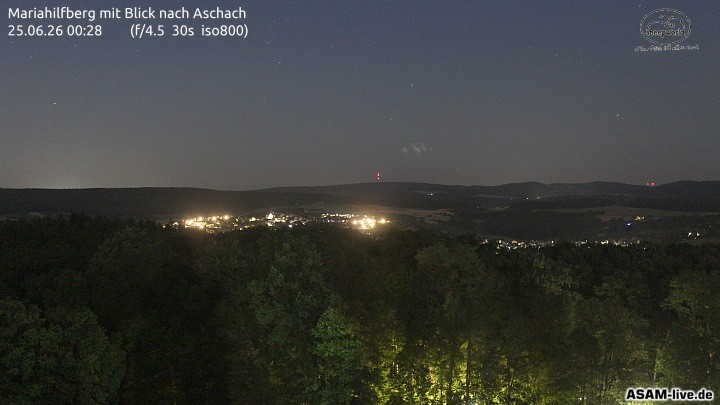 Archiv Foto Webcam Aschach - Mariahilfberg