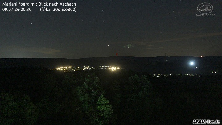 Archiv Foto Webcam Aschach - Mariahilfberg