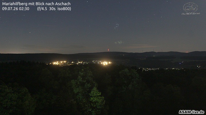 Archiv Foto Webcam Aschach - Mariahilfberg