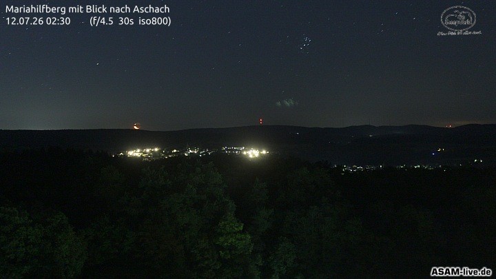 Archived image Webcam Mariahilfberg Mountain Aschach