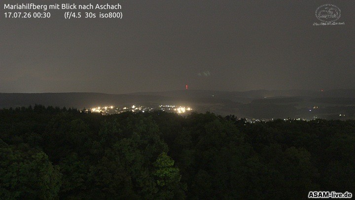 Archiv Foto Webcam Aschach - Mariahilfberg