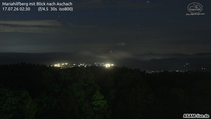 Archiv Foto Webcam Aschach - Mariahilfberg