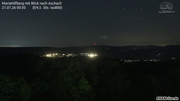 Archiv Foto Webcam Aschach - Mariahilfberg