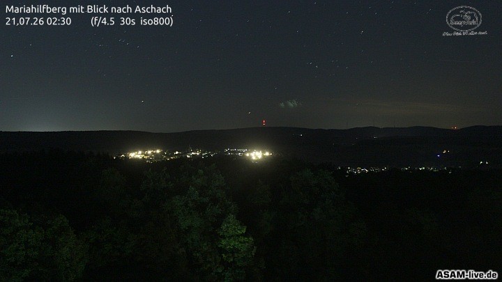 Archiv Foto Webcam Aschach - Mariahilfberg