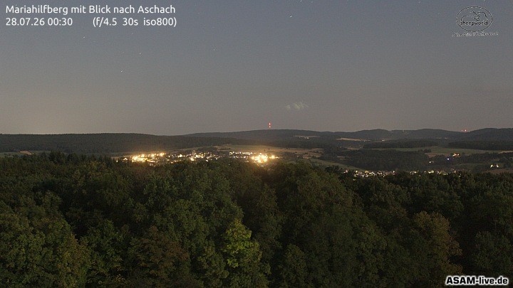 Archiv Foto Webcam Aschach - Mariahilfberg