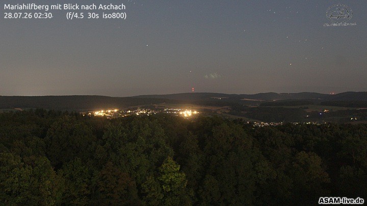 Archiv Foto Webcam Aschach - Mariahilfberg