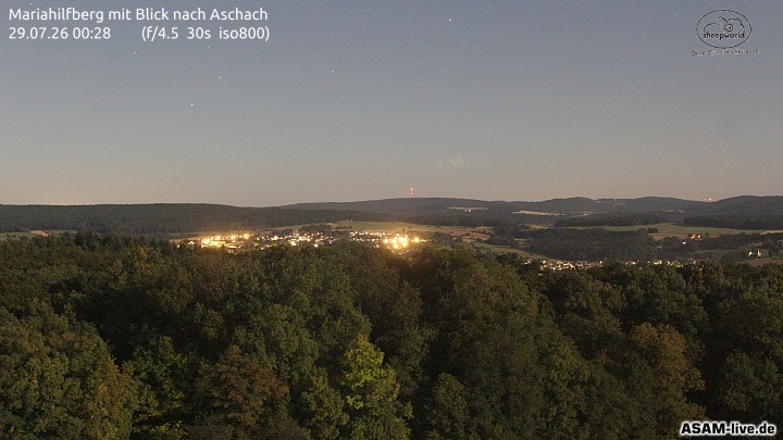 Archiv Foto Webcam Aschach - Mariahilfberg