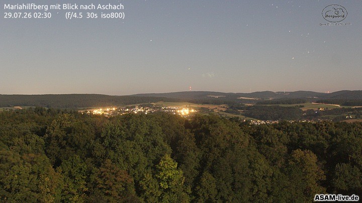 Archiv Foto Webcam Aschach - Mariahilfberg