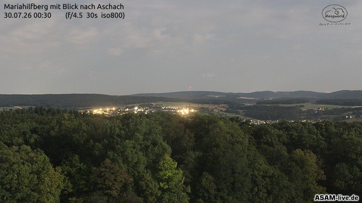 Archiv Foto Webcam Aschach - Mariahilfberg