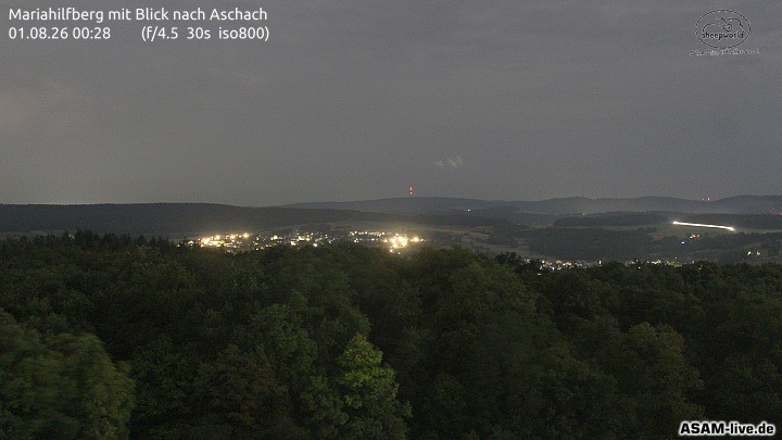 Archiv Foto Webcam Aschach - Mariahilfberg
