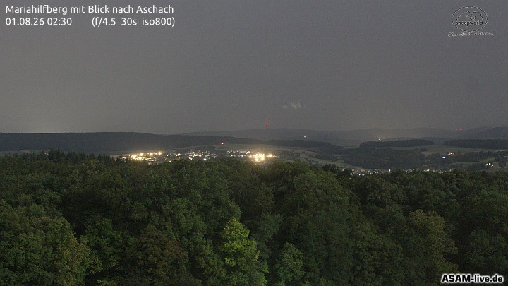 Archiv Foto Webcam Aschach - Mariahilfberg