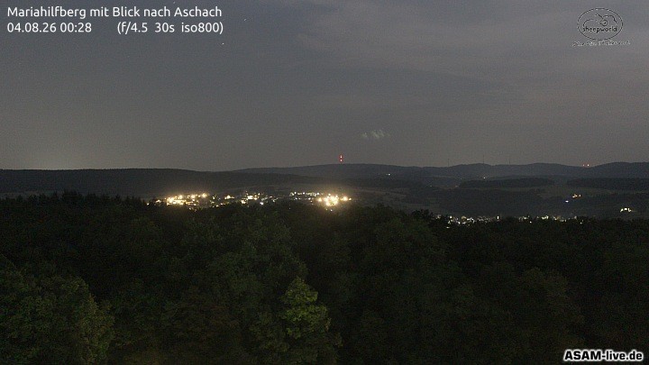 Archiv Foto Webcam Aschach - Mariahilfberg