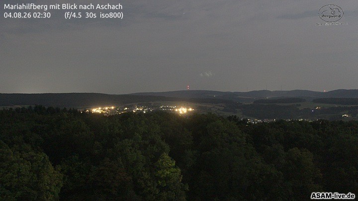 Archiv Foto Webcam Aschach - Mariahilfberg