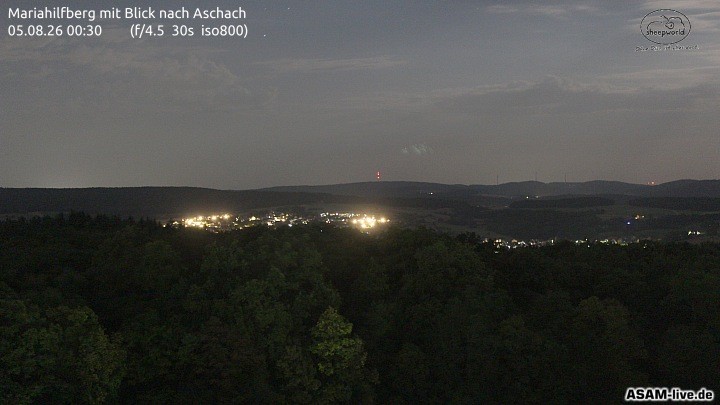 Archived image Webcam Mariahilfberg Mountain Aschach