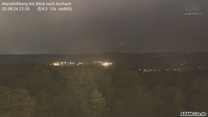 Archived image Webcam Mariahilfberg Mountain Aschach