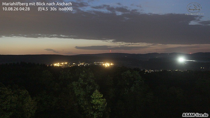 Archiv Foto Webcam Aschach - Mariahilfberg