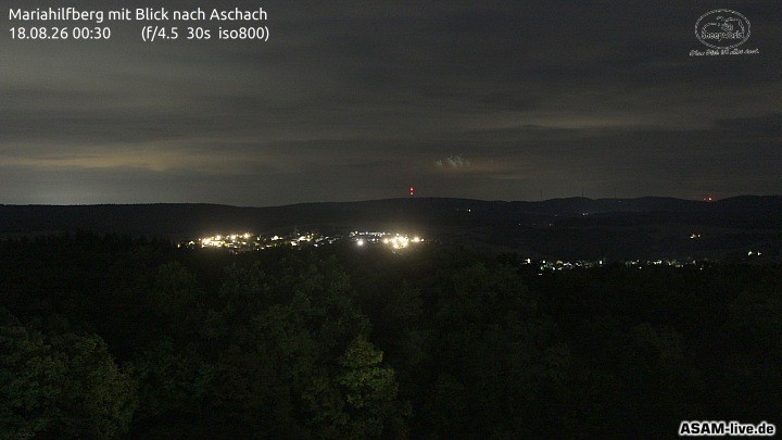 Archiv Foto Webcam Aschach - Mariahilfberg
