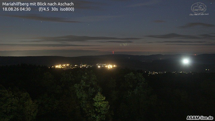 Archiv Foto Webcam Aschach - Mariahilfberg