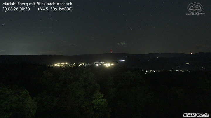 Archiv Foto Webcam Aschach - Mariahilfberg