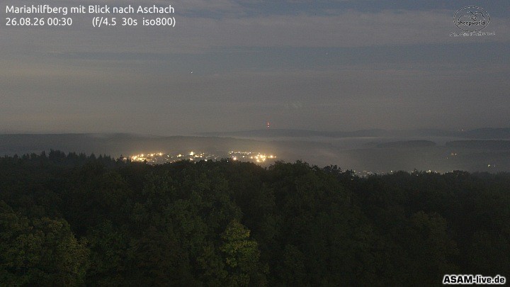 Archiv Foto Webcam Aschach - Mariahilfberg