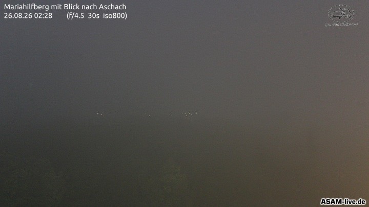 Archiv Foto Webcam Aschach - Mariahilfberg