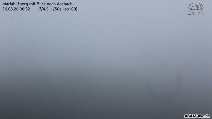 Archiv Foto Webcam Aschach - Mariahilfberg