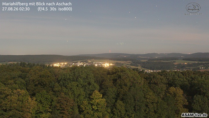 Archiv Foto Webcam Aschach - Mariahilfberg