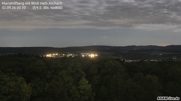 Archiv Foto Webcam Aschach - Mariahilfberg
