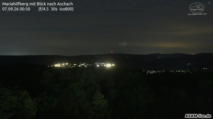 Archiv Foto Webcam Aschach - Mariahilfberg