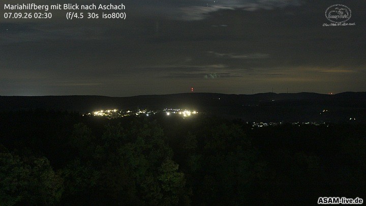 Archiv Foto Webcam Aschach - Mariahilfberg