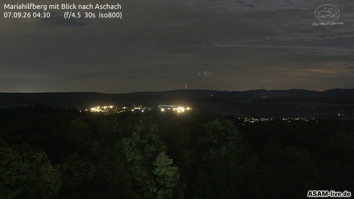 Archiv Foto Webcam Aschach - Mariahilfberg
