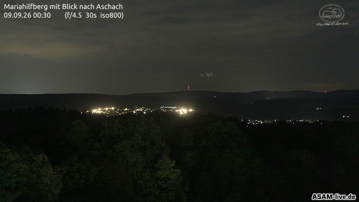 Archiv Foto Webcam Aschach - Mariahilfberg
