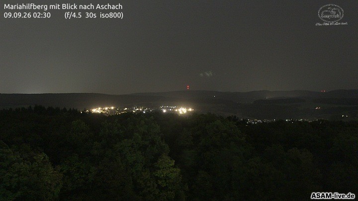 Archiv Foto Webcam Aschach - Mariahilfberg