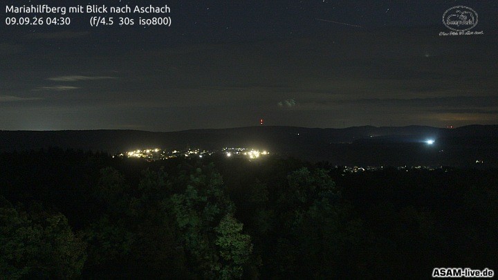 Archiv Foto Webcam Aschach - Mariahilfberg