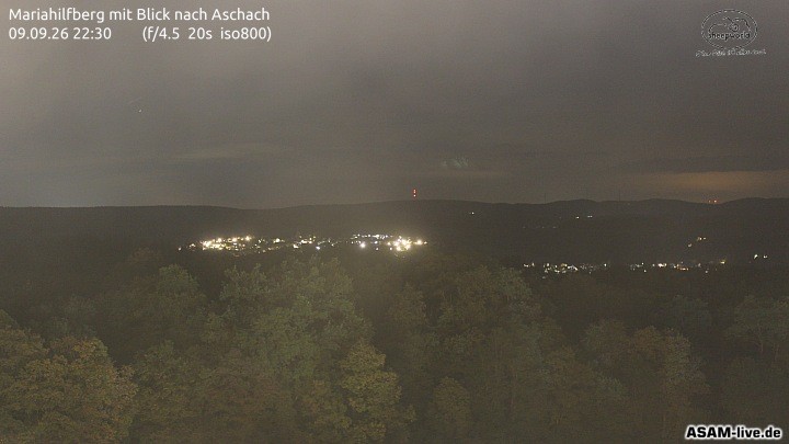 Archiv Foto Webcam Aschach - Mariahilfberg