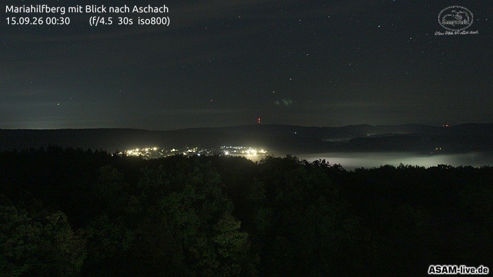 Archiv Foto Webcam Aschach - Mariahilfberg