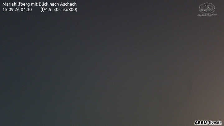 Archiv Foto Webcam Aschach - Mariahilfberg