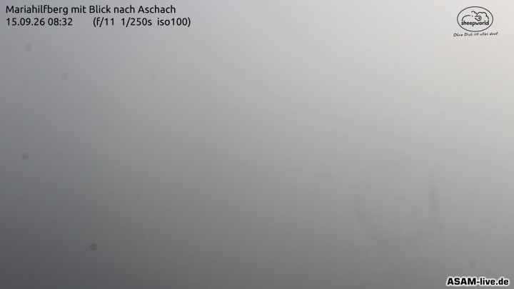 Archiv Foto Webcam Aschach - Mariahilfberg