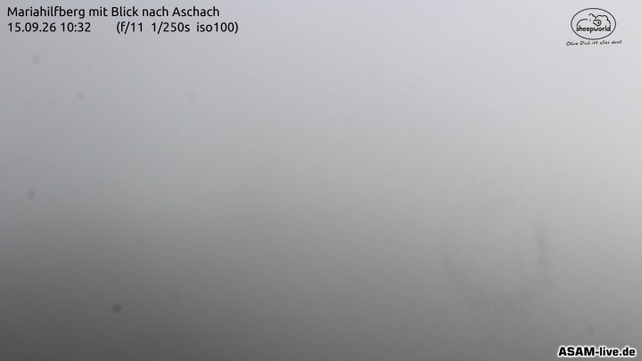 Archiv Foto Webcam Aschach - Mariahilfberg